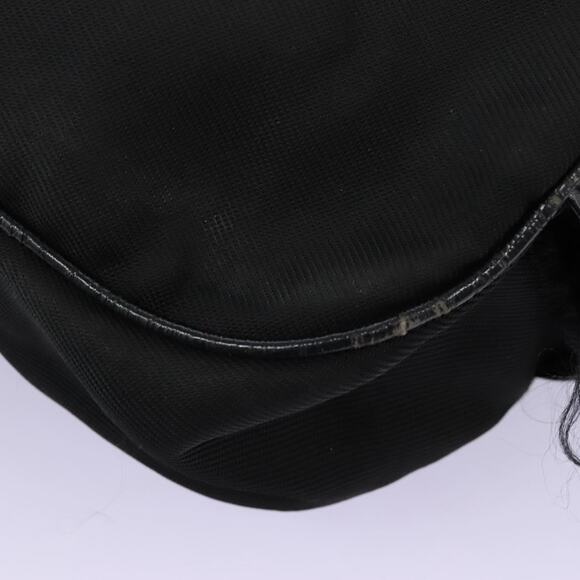 GUCCI Bamboo Hand Bag Nylon Black 001 2058 1577 5 - Picture 12 of 16